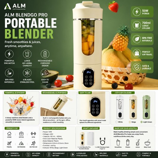 ALM BlendGo Pro Portable Blender