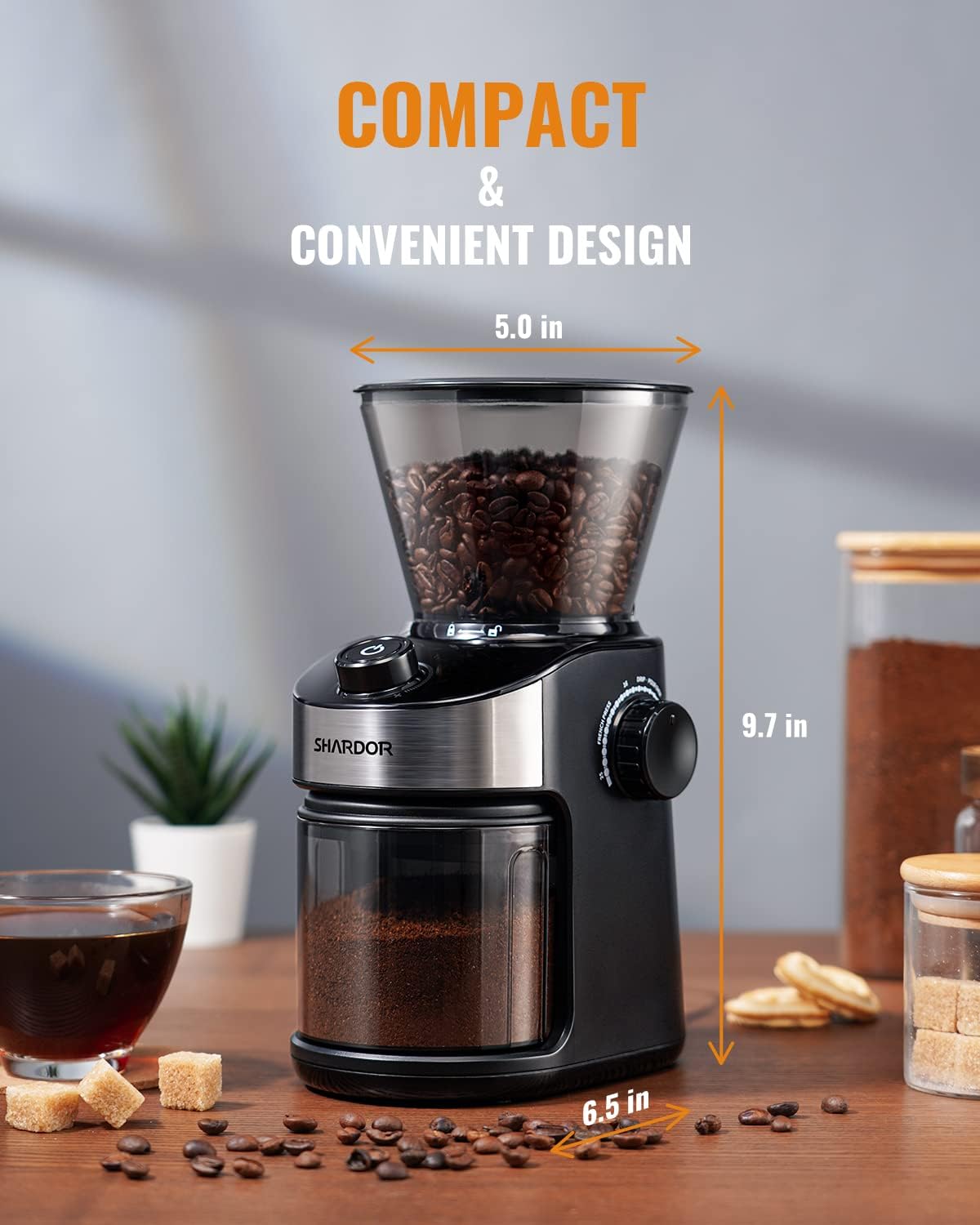 ALM GrindPro Electric Coffee Grinder
