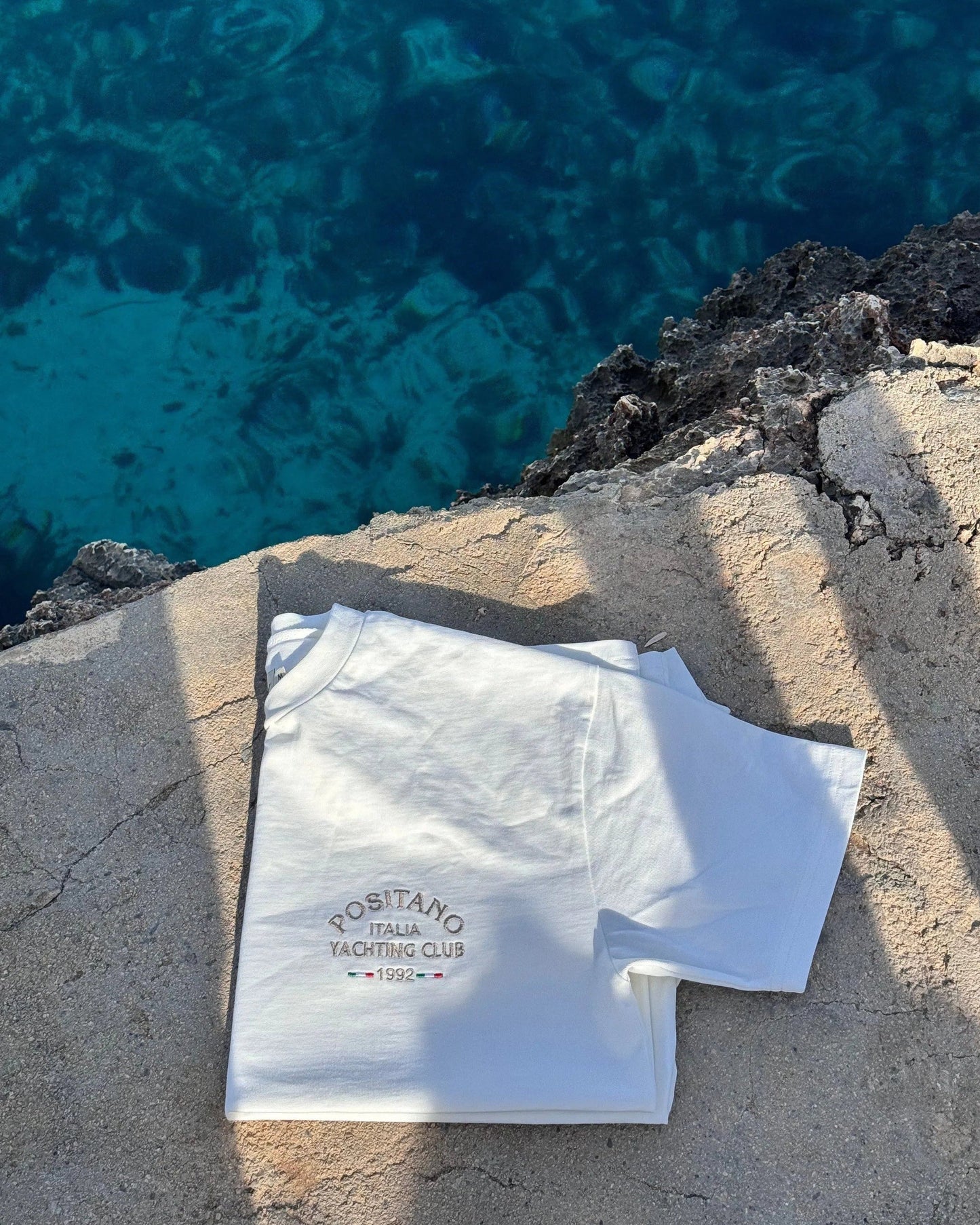 Positano Small Logo T-Shirt White