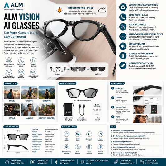 ALM Vision AI Glasses
