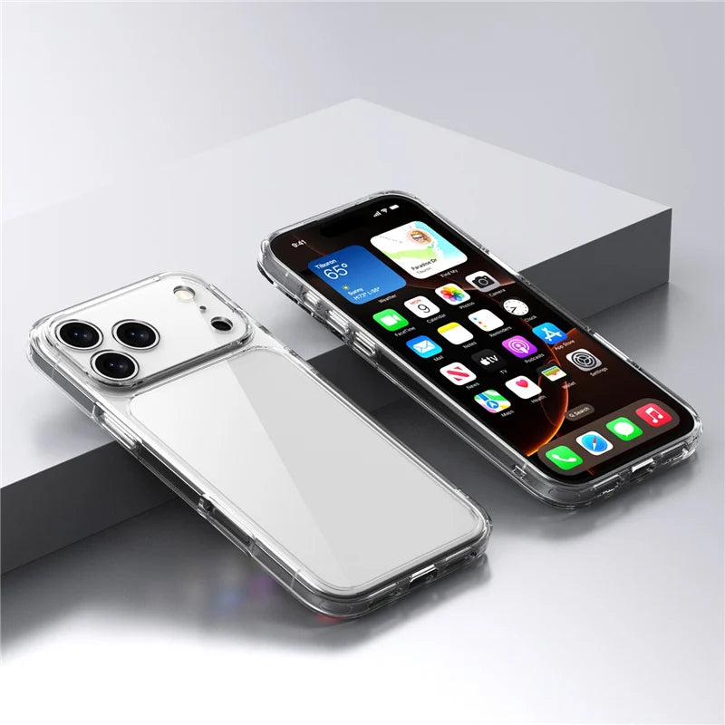 Luxury Crystal Clear Shockproof iPhone Case