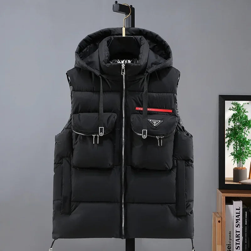 Men’s Hooded Padded Gilet