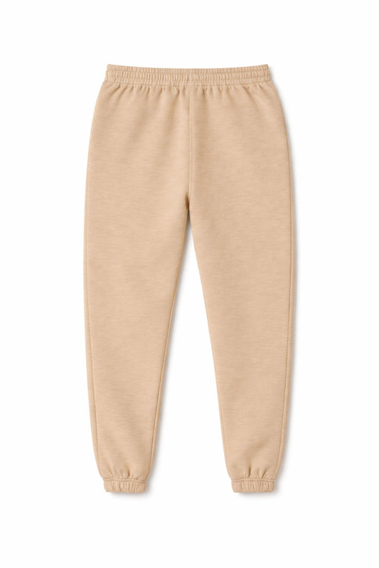 XAPE Classic Brush Script Joggers - Sand