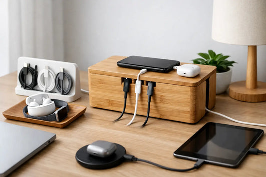 How to Organise Charging Cables Neatly at Home