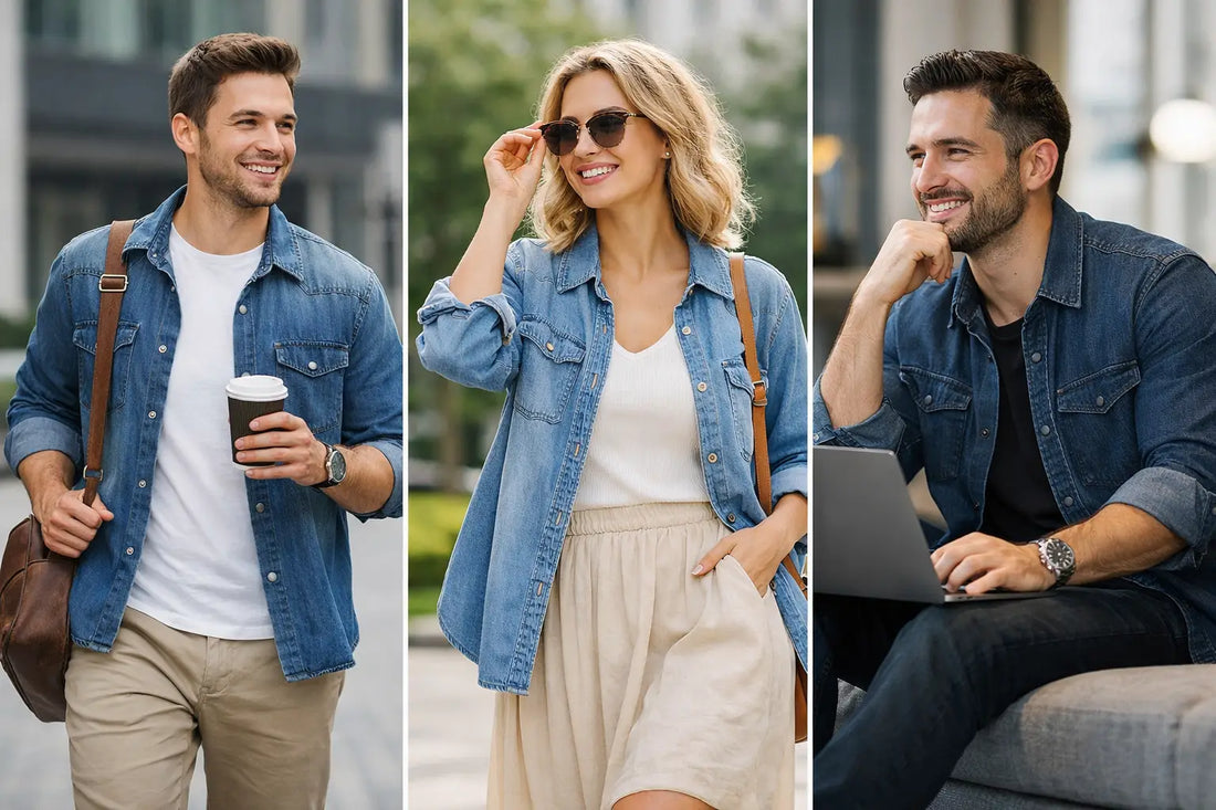 How to Style Denim Overshirts for Any Day
