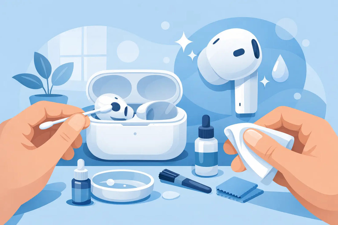 How to Clean Wireless Earbuds Safely at Home