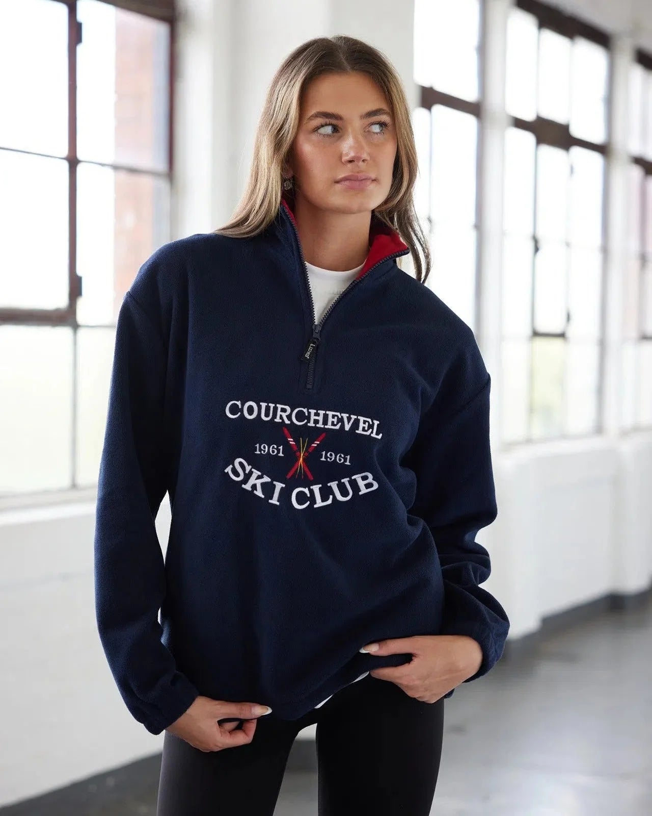 Courchevel Fleece Navy