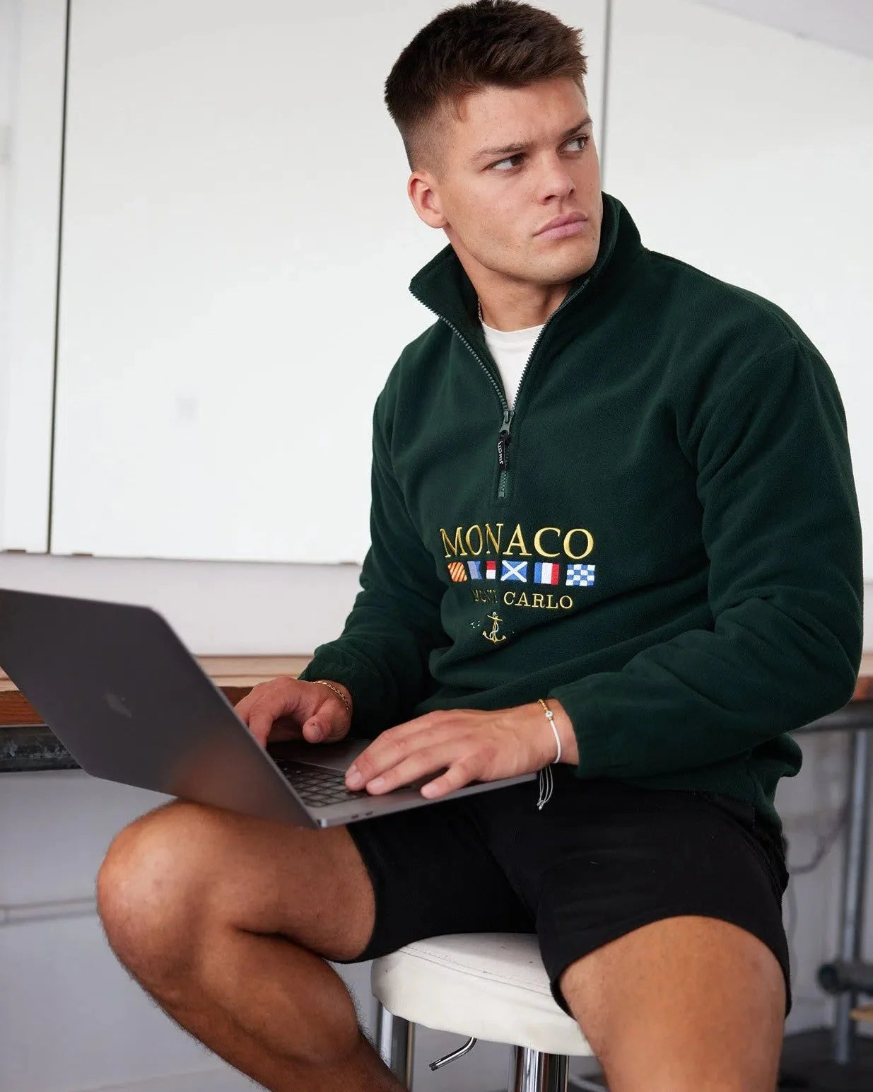 Monaco Fleece Green