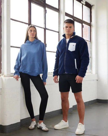 Sherpa Fleece Dark Navy