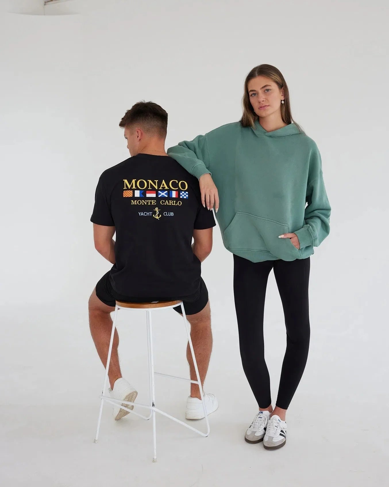 Monaco T-Shirt Black
