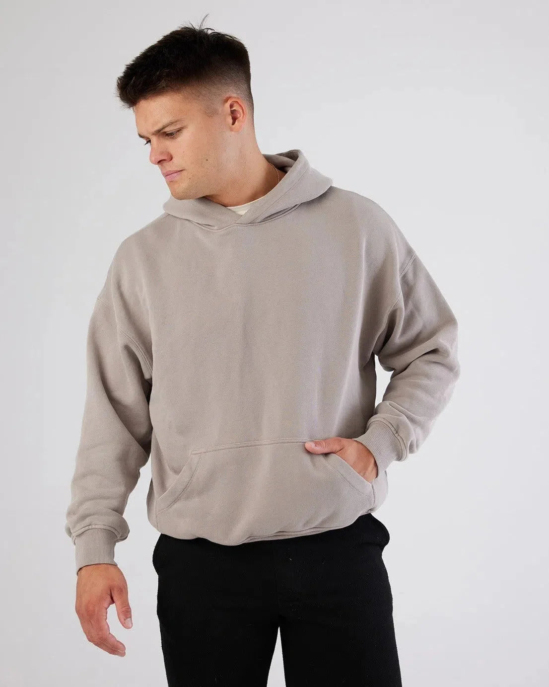 Positano Heavyweight Hoodie Beige