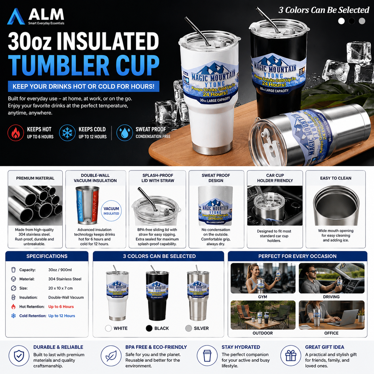 ALM ArcticFlow Tumbler