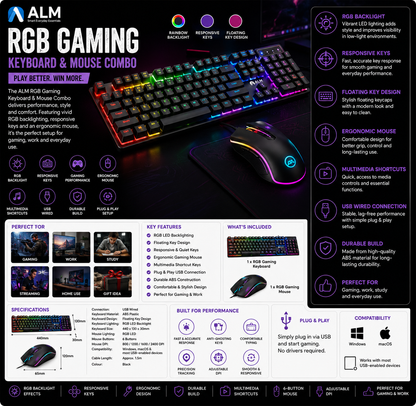 ALM RGB Gaming Keyboard
