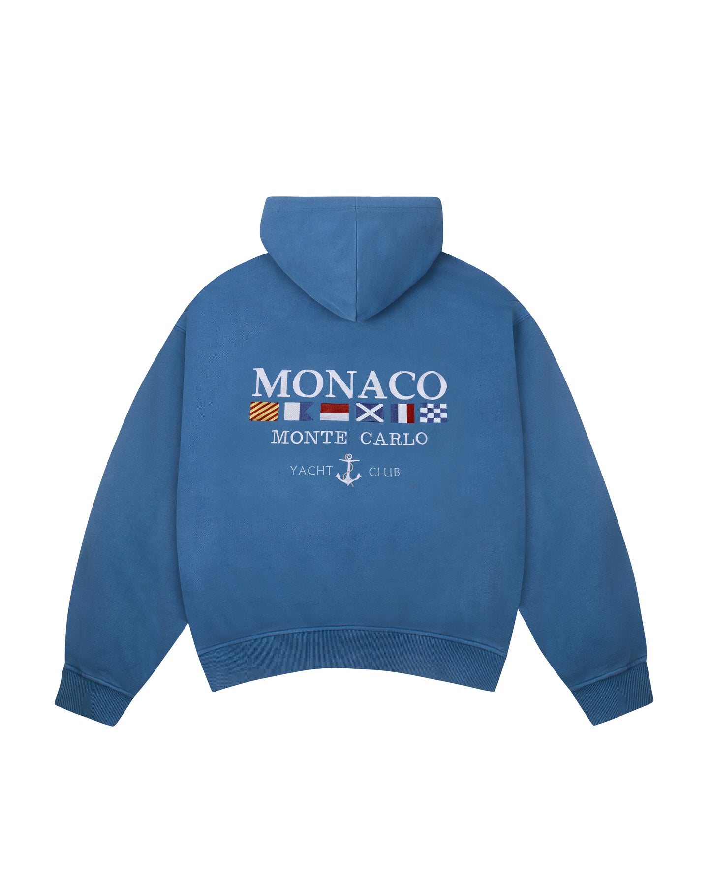 Monaco Heavyweight Hoodie Blue
