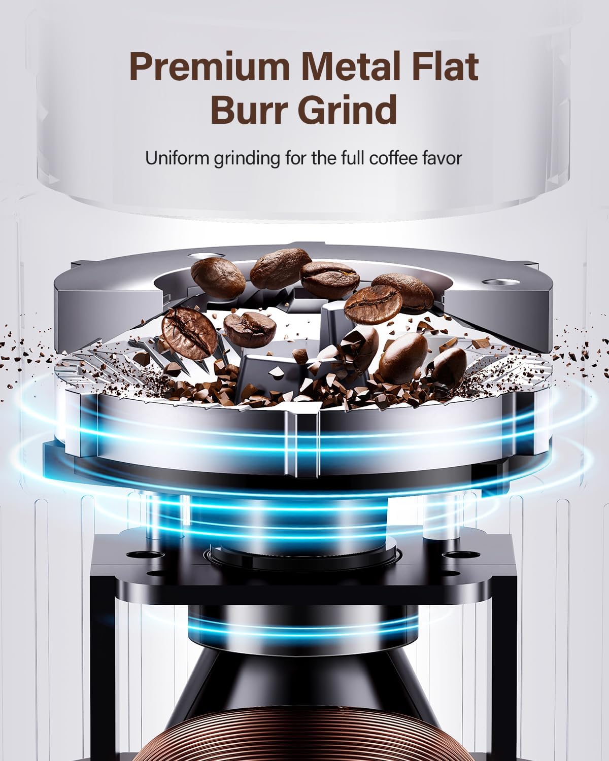 ALM GrindPro Electric Coffee Grinder