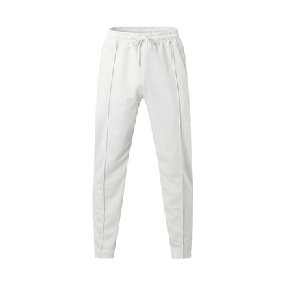 Men’s Relaxed Drawstring Straight-Leg Trousers
