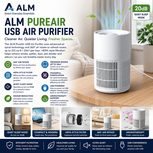 ALM PureAir USB Air Purifier