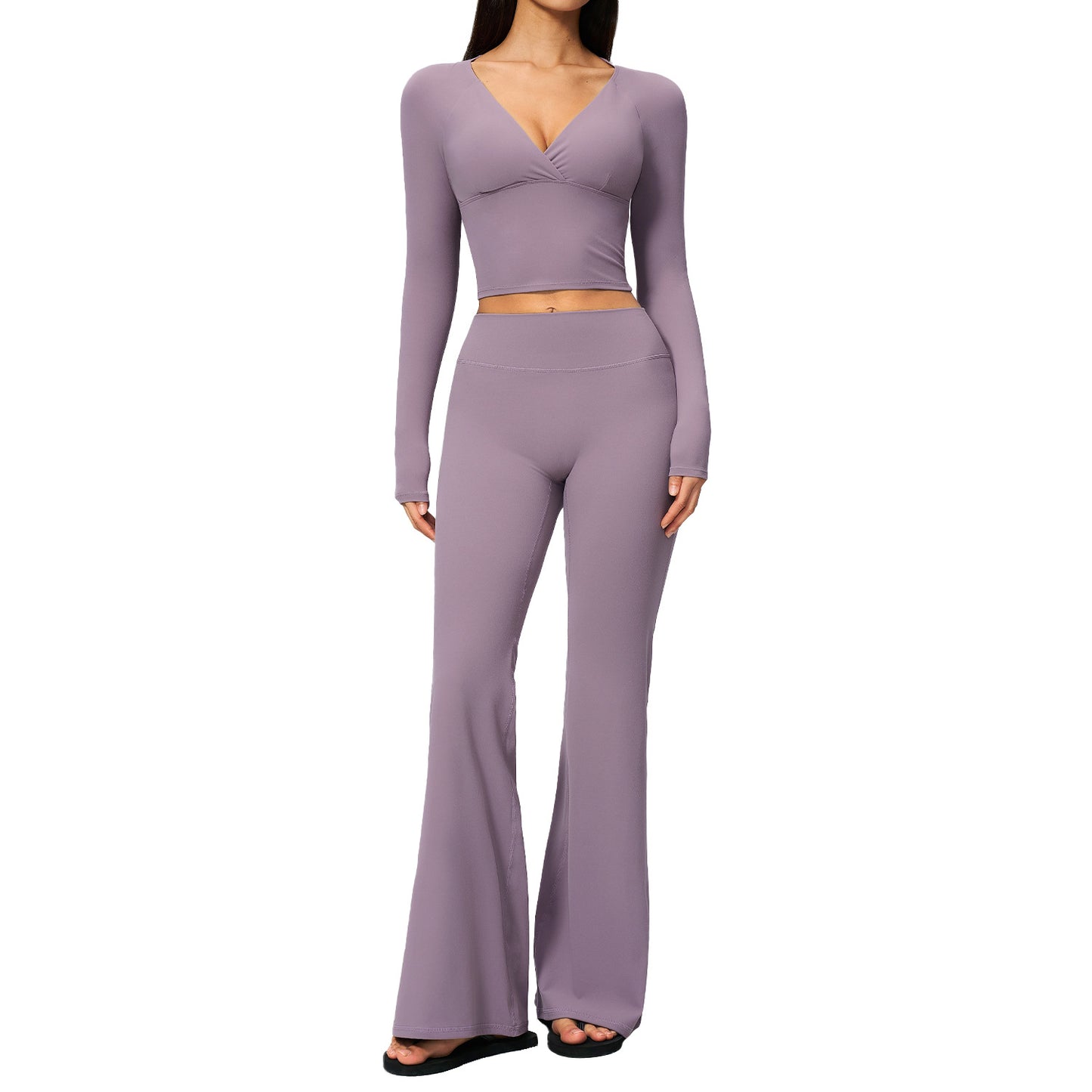 Women’s Creamy Yoga Outfit Set