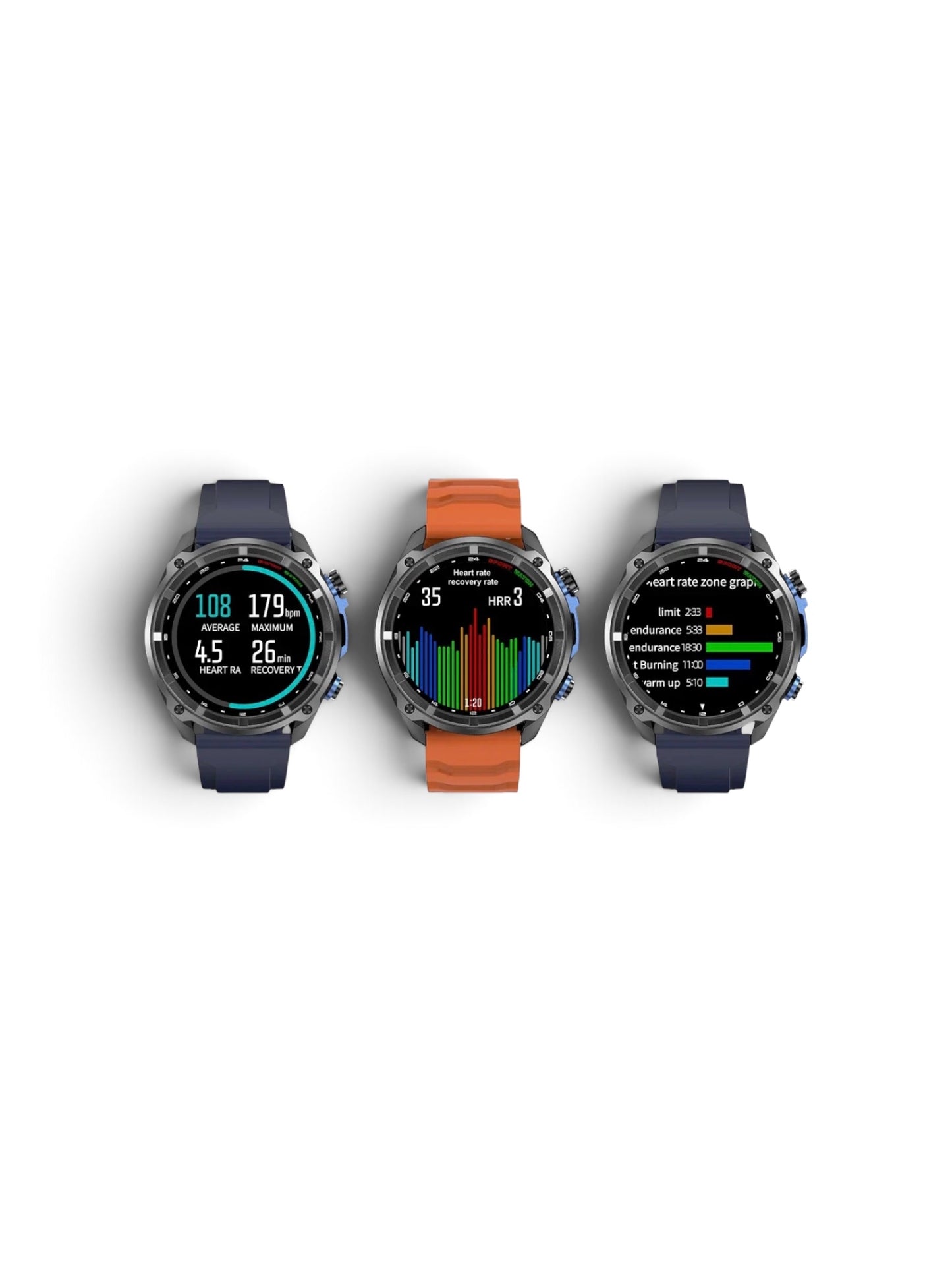 ALM Explorer Pro GPS Smartwatch – Offline Maps, 4GB Storage & 50M Waterproof