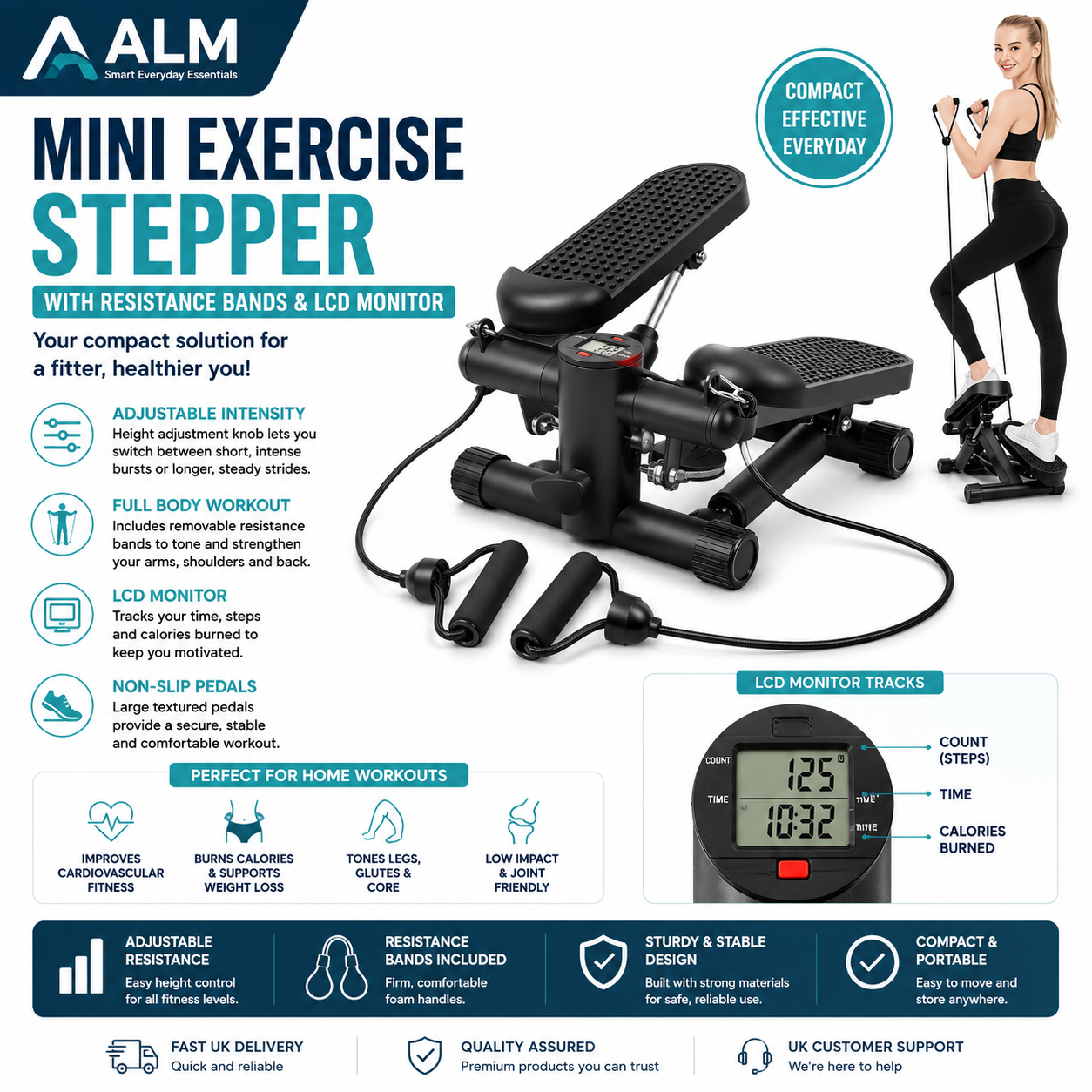 ALM Mini Exercise Stepper