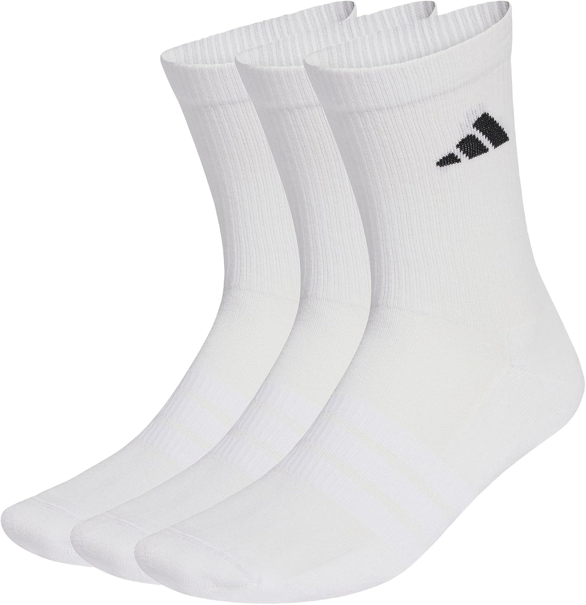 adidas Unisex Cushioned Sportswear Crew Socks 3 Pair Pack Socks