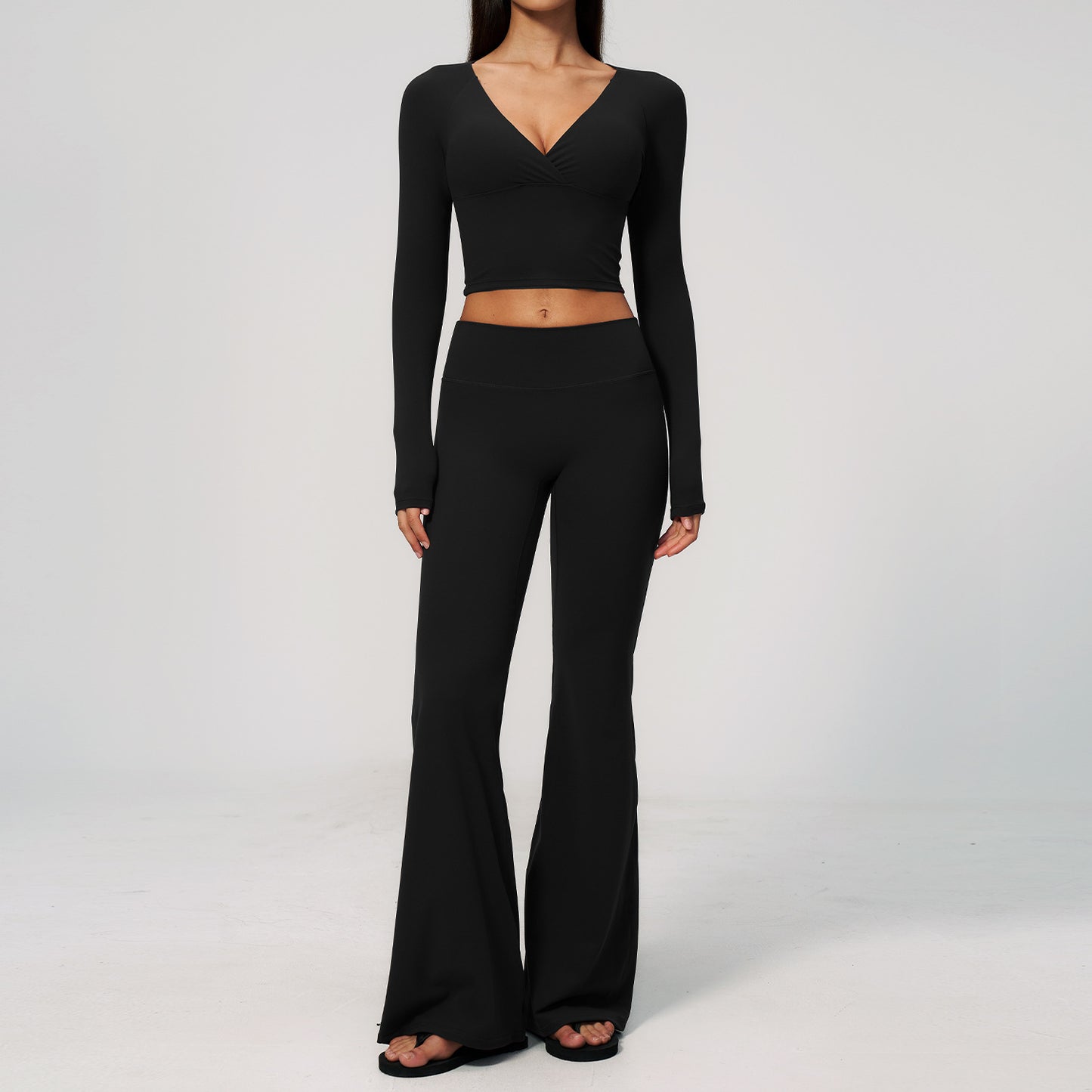 Women’s Creamy Yoga Outfit Set