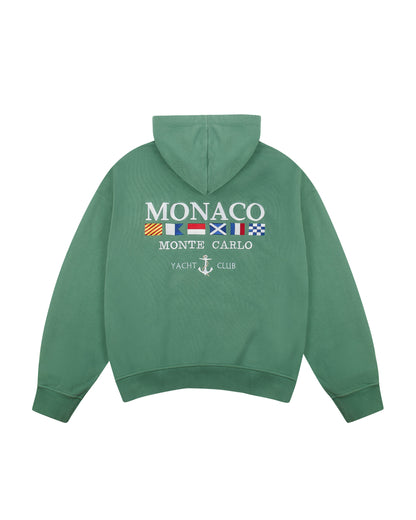 Monaco Heavyweight Hoodie Green