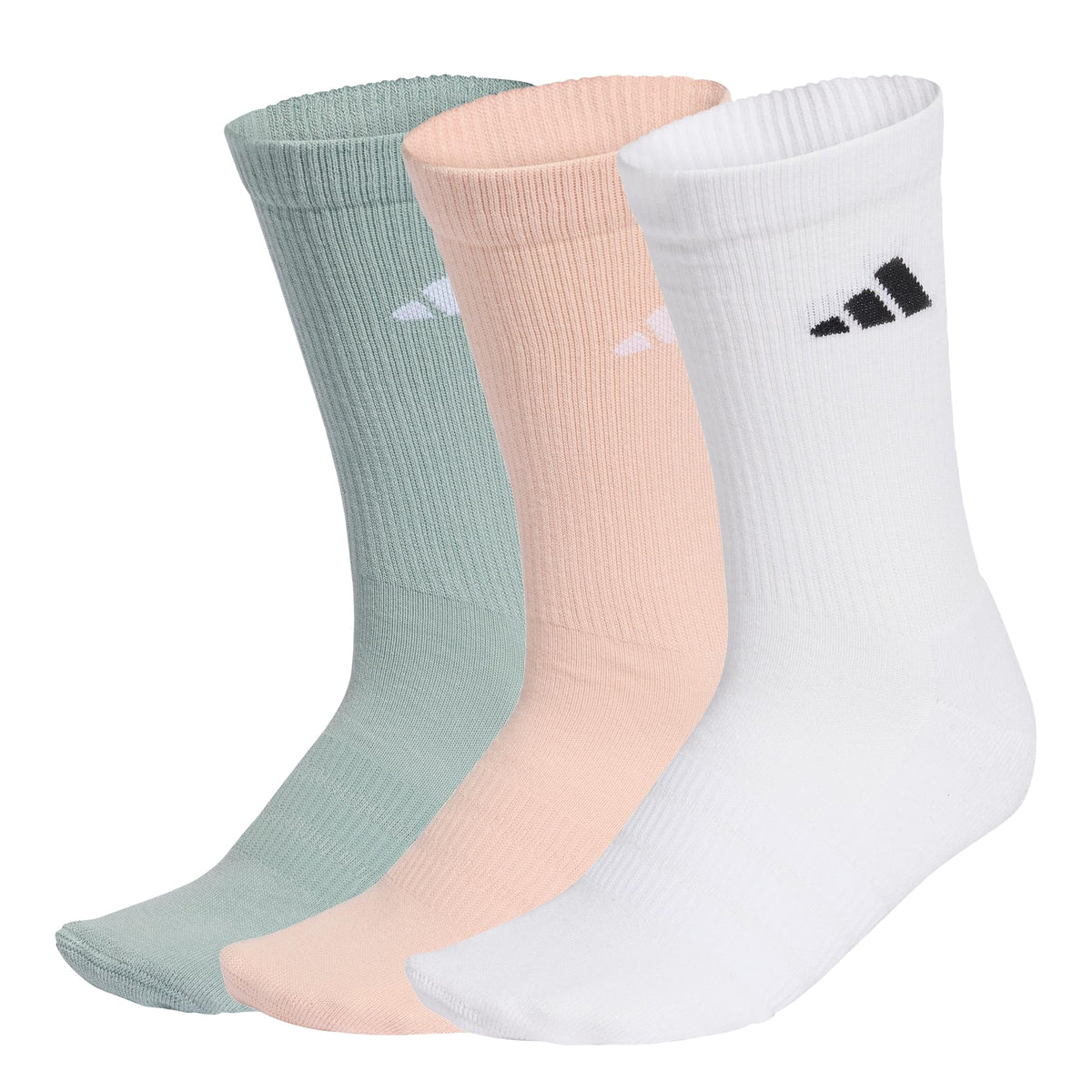 adidas Unisex Cushioned Sportswear Crew Socks 3 Pair Pack Socks