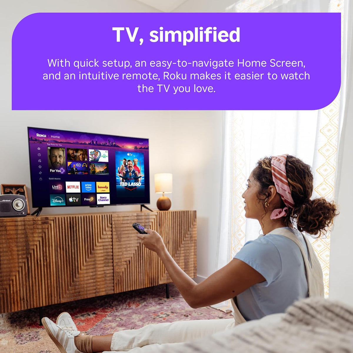 Roku Streaming Stick HD with Voice Remote