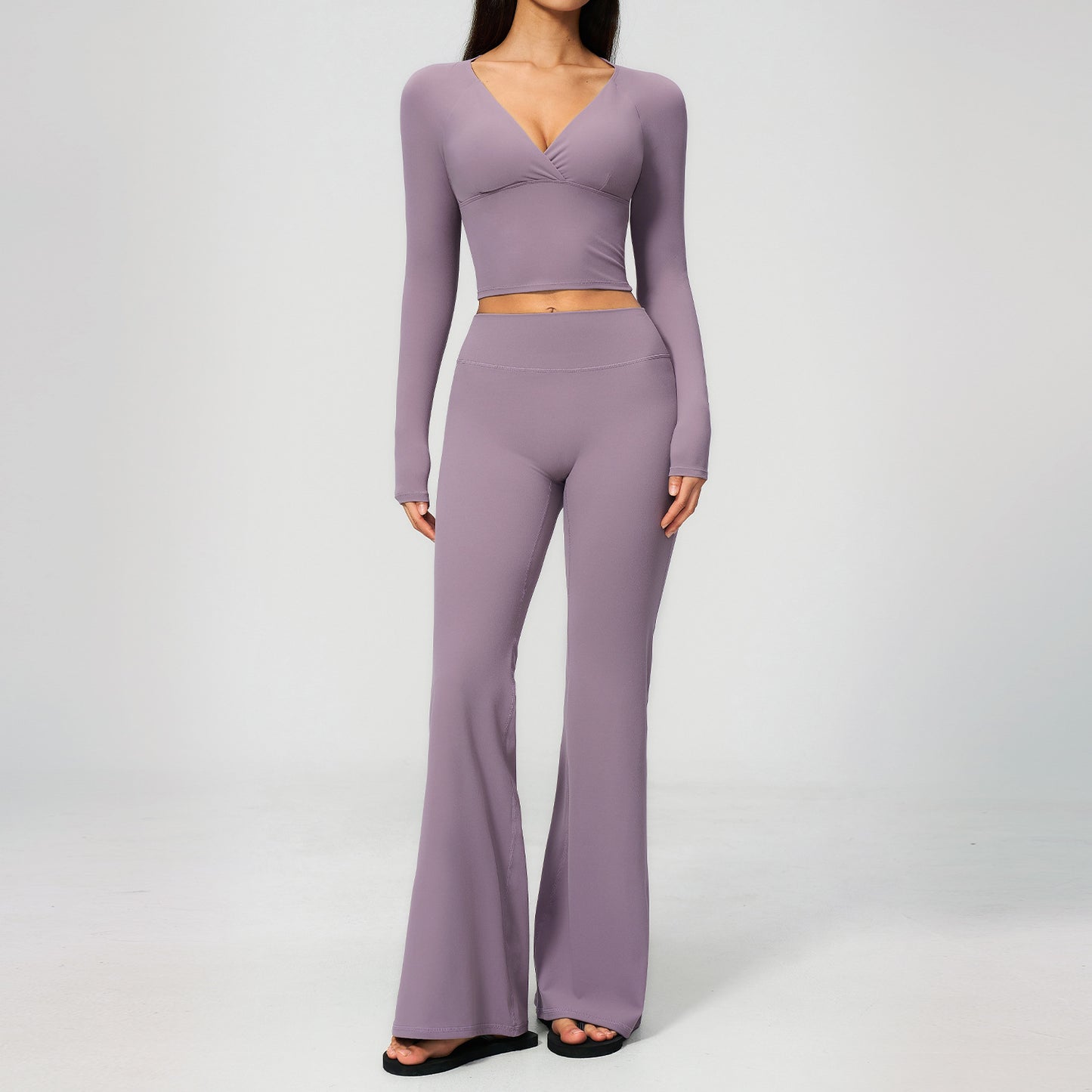 Women’s Creamy Yoga Outfit Set