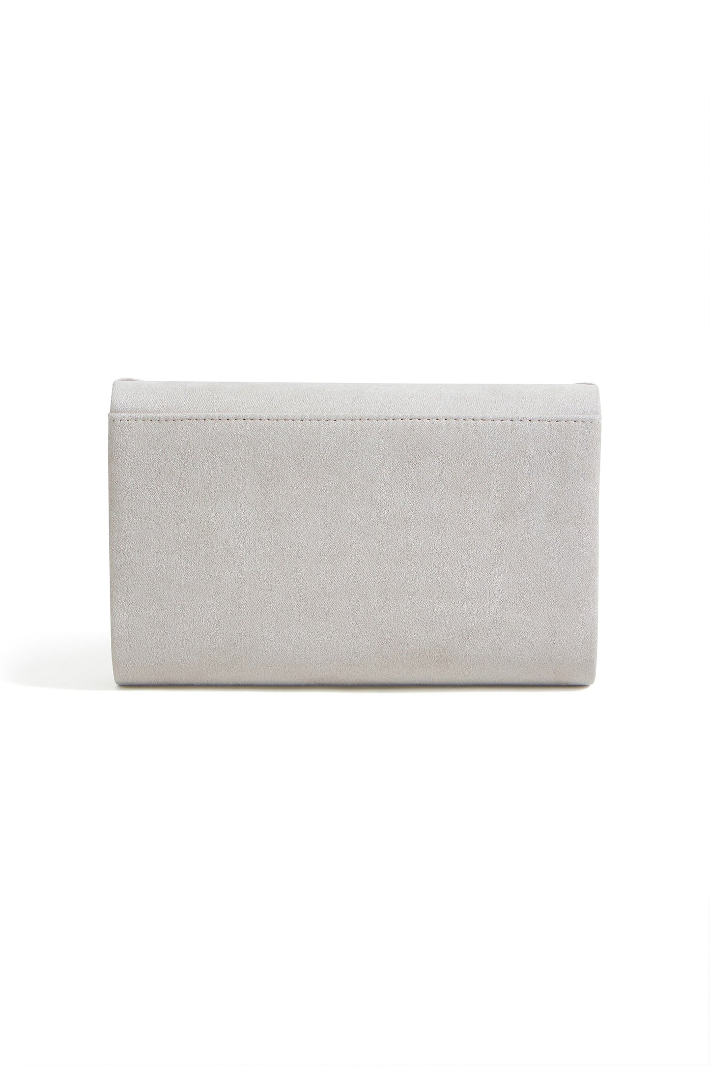 Yumi Ivory Shimmer Envelope Clutch Bag