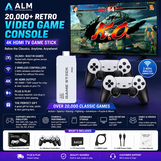 ALM 20,000+ Retro Video Game Console