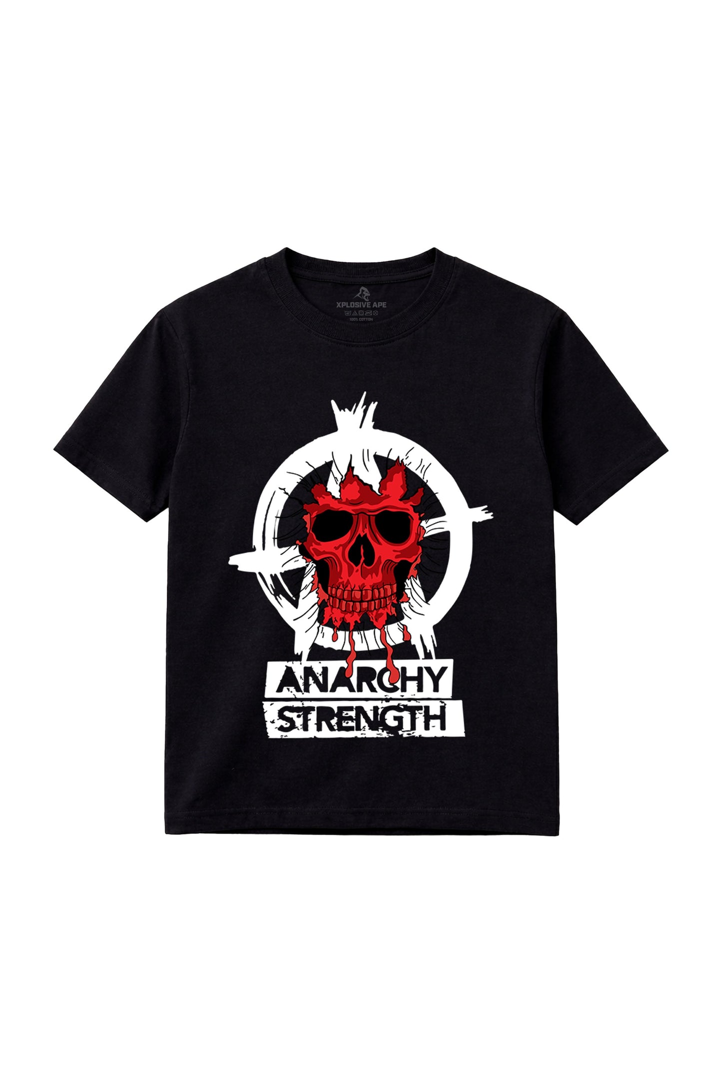 AS Red Skull Tee - Black