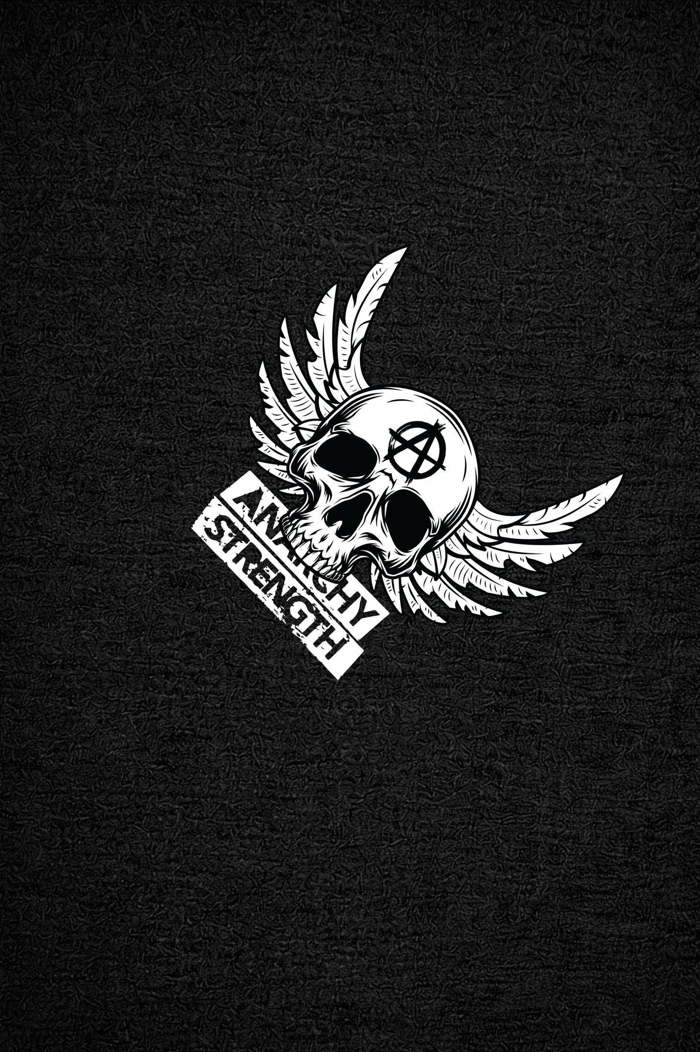 AS Skull Wings Tee - Black