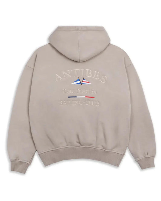 Antibes Heavyweight Hoodie Beige