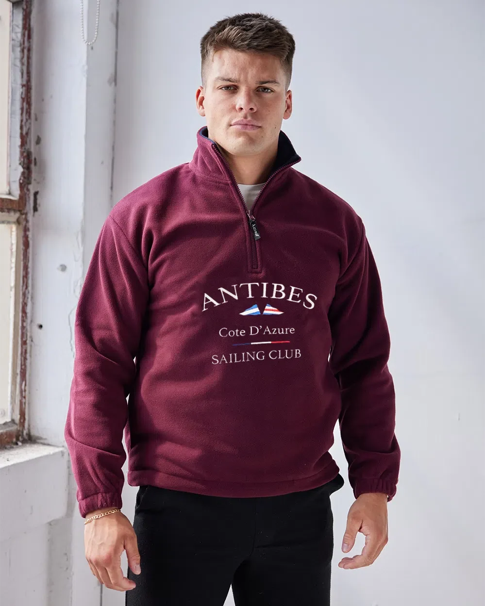 Antibes Fleece Burgundy