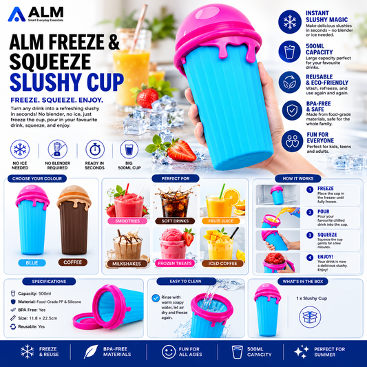 ALM Freeze & Squeeze Slushy Cup