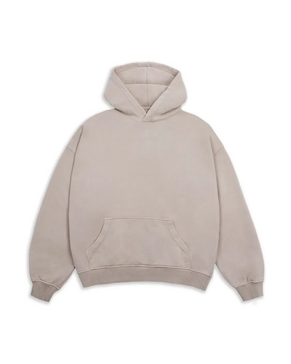 Antibes Heavyweight Hoodie Beige