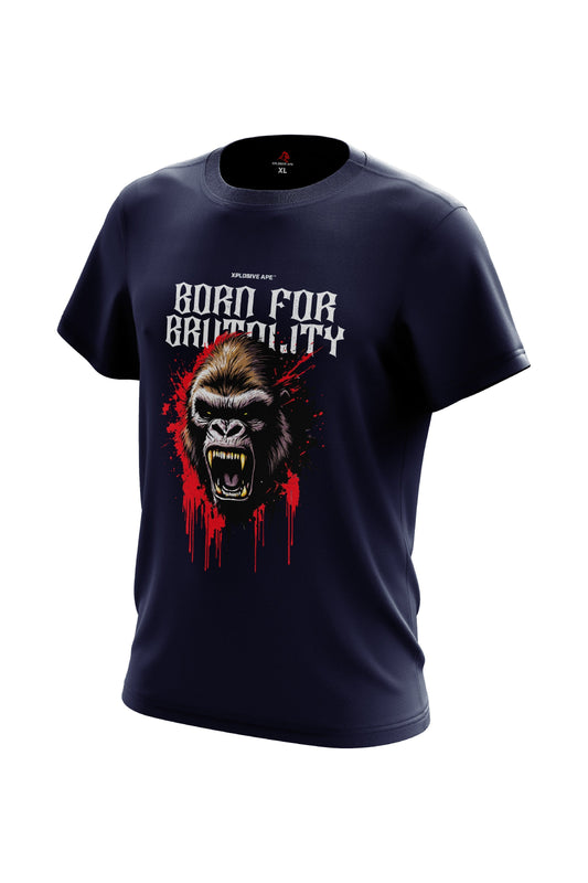 XAPE Brutal Mode Tee - Navy