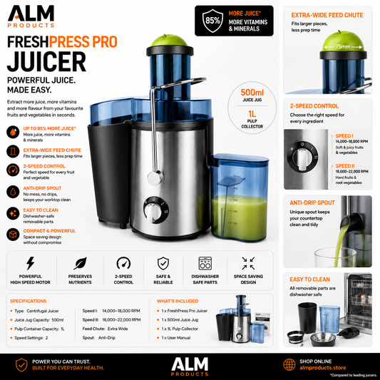 ALM FreshPress Pro Centrifugal Juicer
