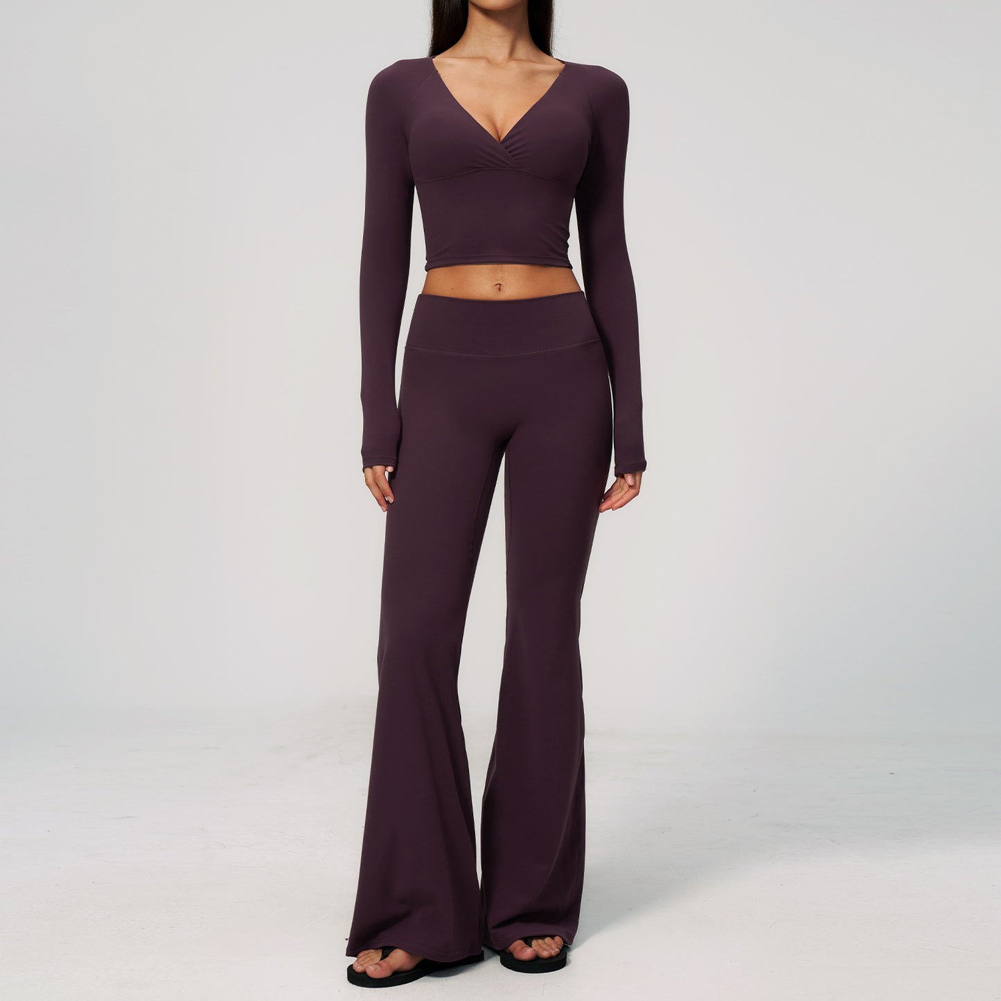 Women’s Creamy Yoga Outfit Set