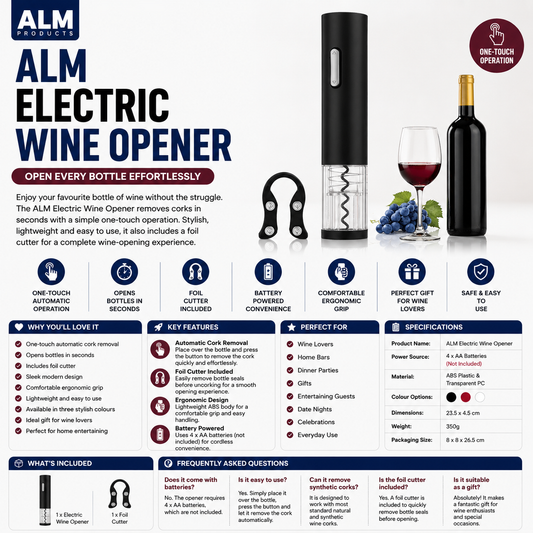 ALM Electric Wine Opener