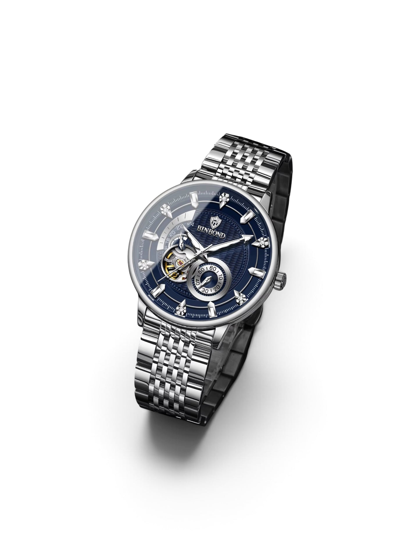 Men’s BINBOND Automatic Tourbillon Mechanical Watch