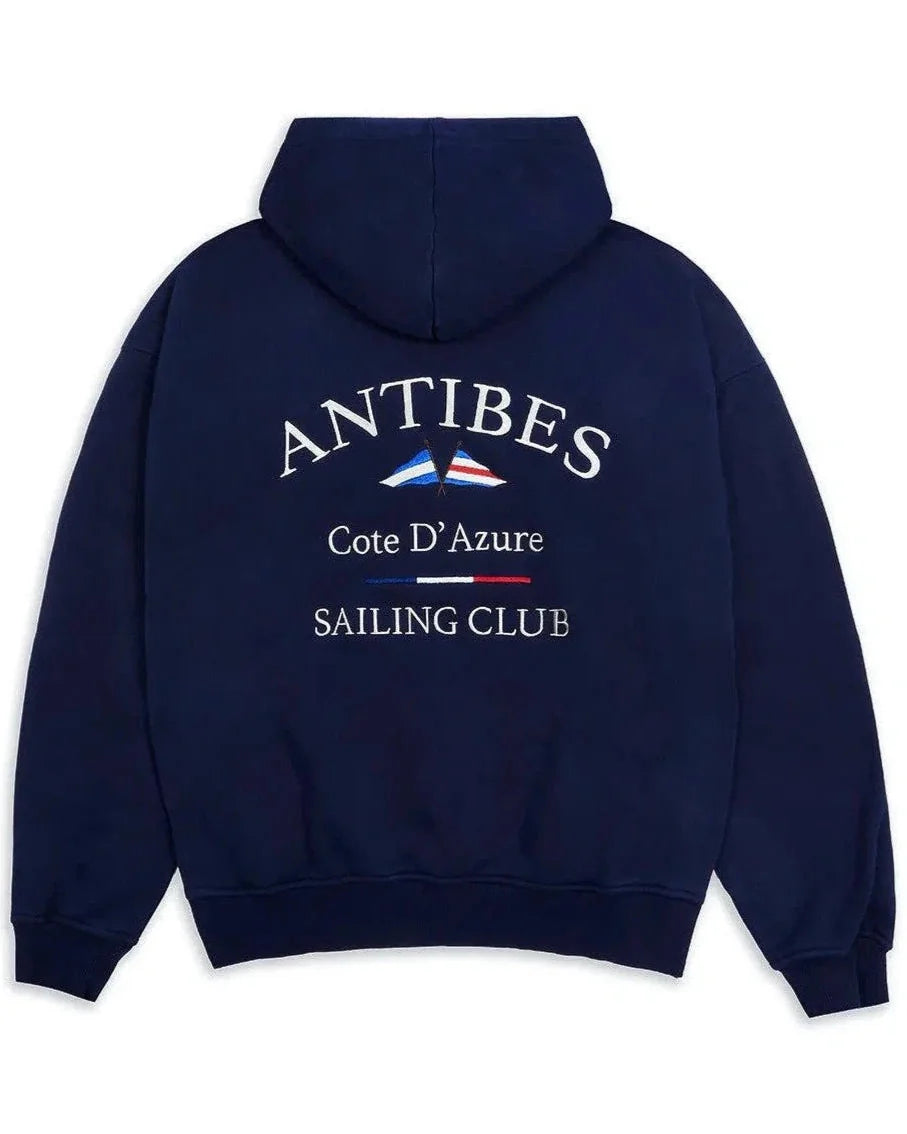 Antibes Heavyweight Hoodie Navy