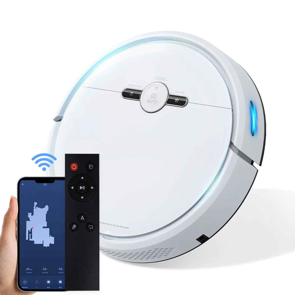 WiFi Alexa Voice Control Robotic Vacuum Cleaner
