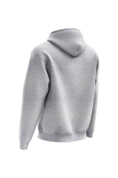 XAPE Classic Badge Logo V2 Zip Hoodie - Sports Grey