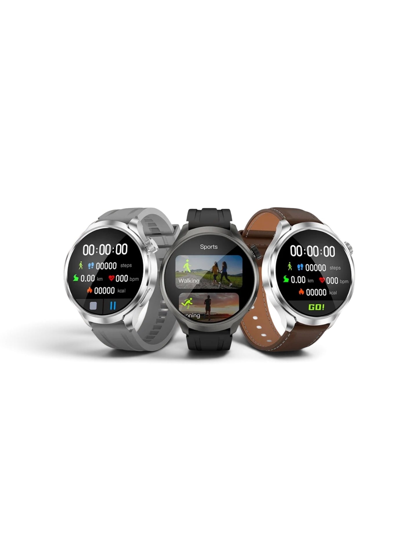 ALM TrekPro Smart Watch – 1.85” AMOLED Outdoor & Fitness Watch