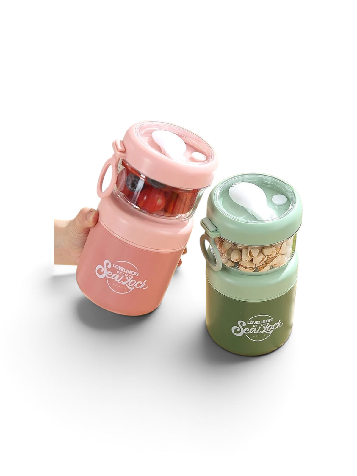 Stainless Steel Breakfast Cup with Lid