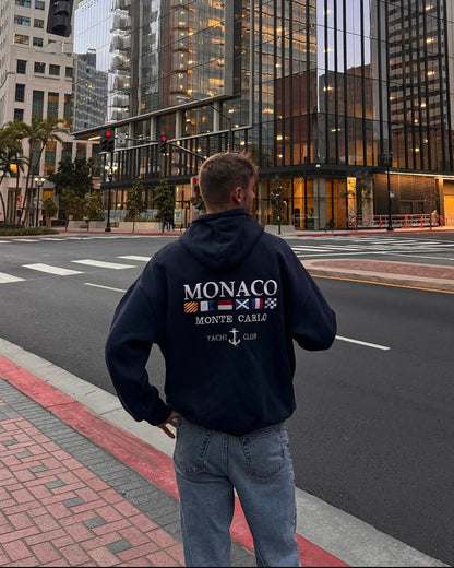Monaco Heavyweight Hoodie Navy