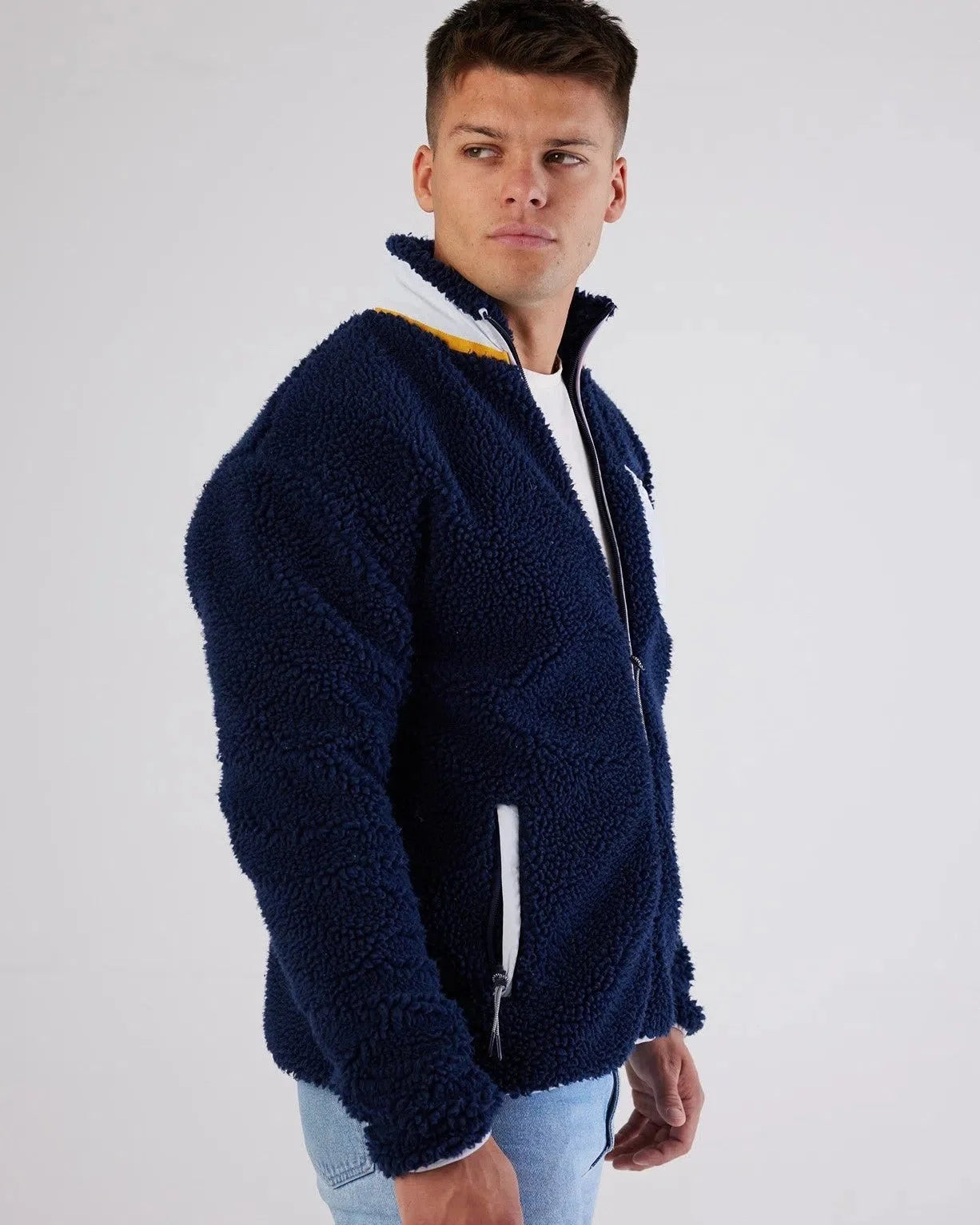 Sherpa Fleece Dark Navy